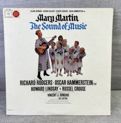 Mary Martin The Sound Of Music 1973 Vinyl LP Columbia Masterworks Mono KOL 5450