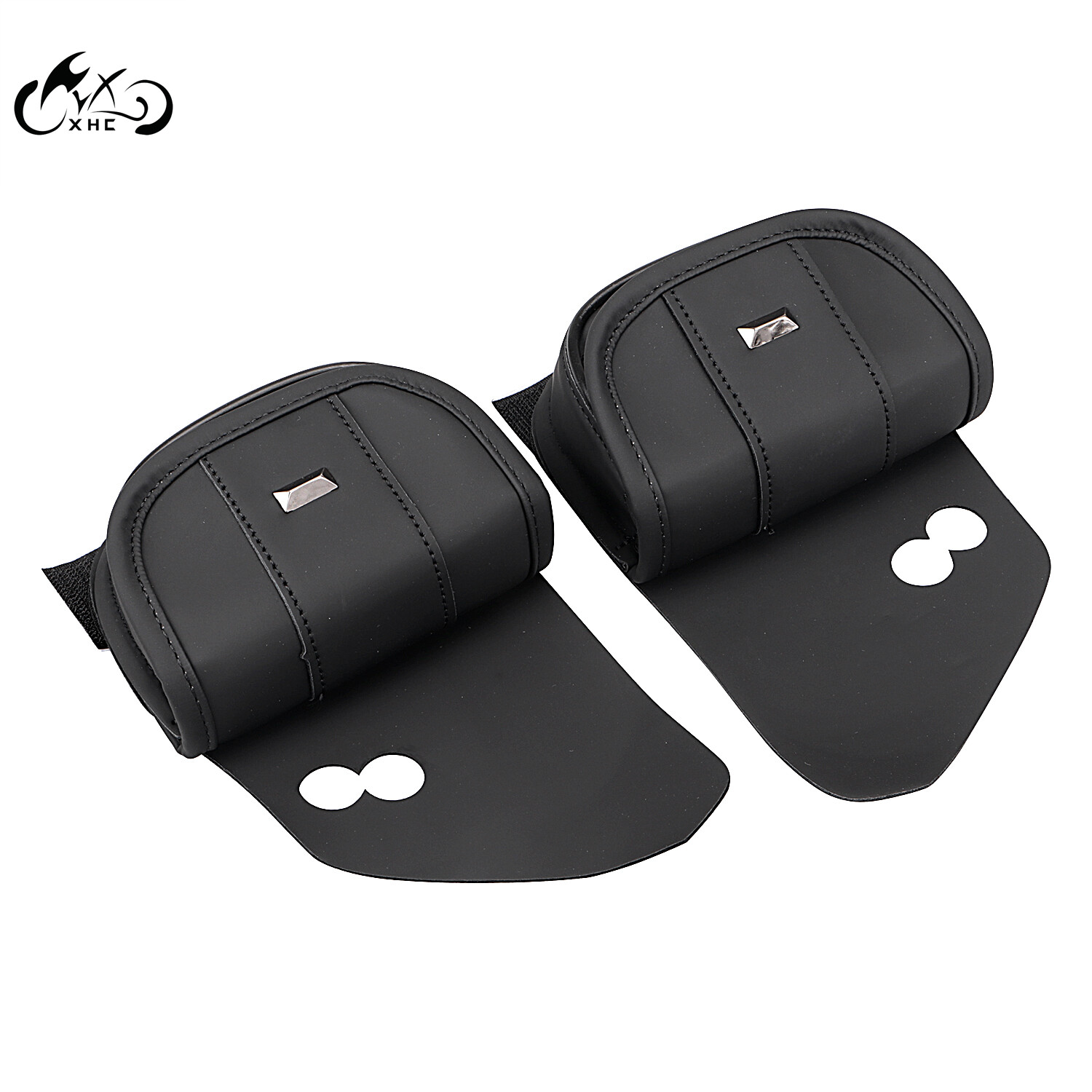 Matte Black Windshield Faring Pouches For Harley Street Glide Special FLHXS FLHT