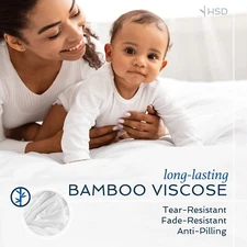 100% Bamboo Cotton Bedding Sheet Set Super Soft Silky Cooling Hotel Quality