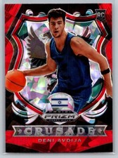 2020  Panini Prizm #86 Deni Avdija Red Ice Crusade RC