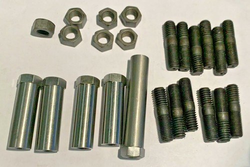 67-69 Mopar A Body Dart Barracuda 383 440 Exhaust Manifold Fastener Set - Picture 1 of 2