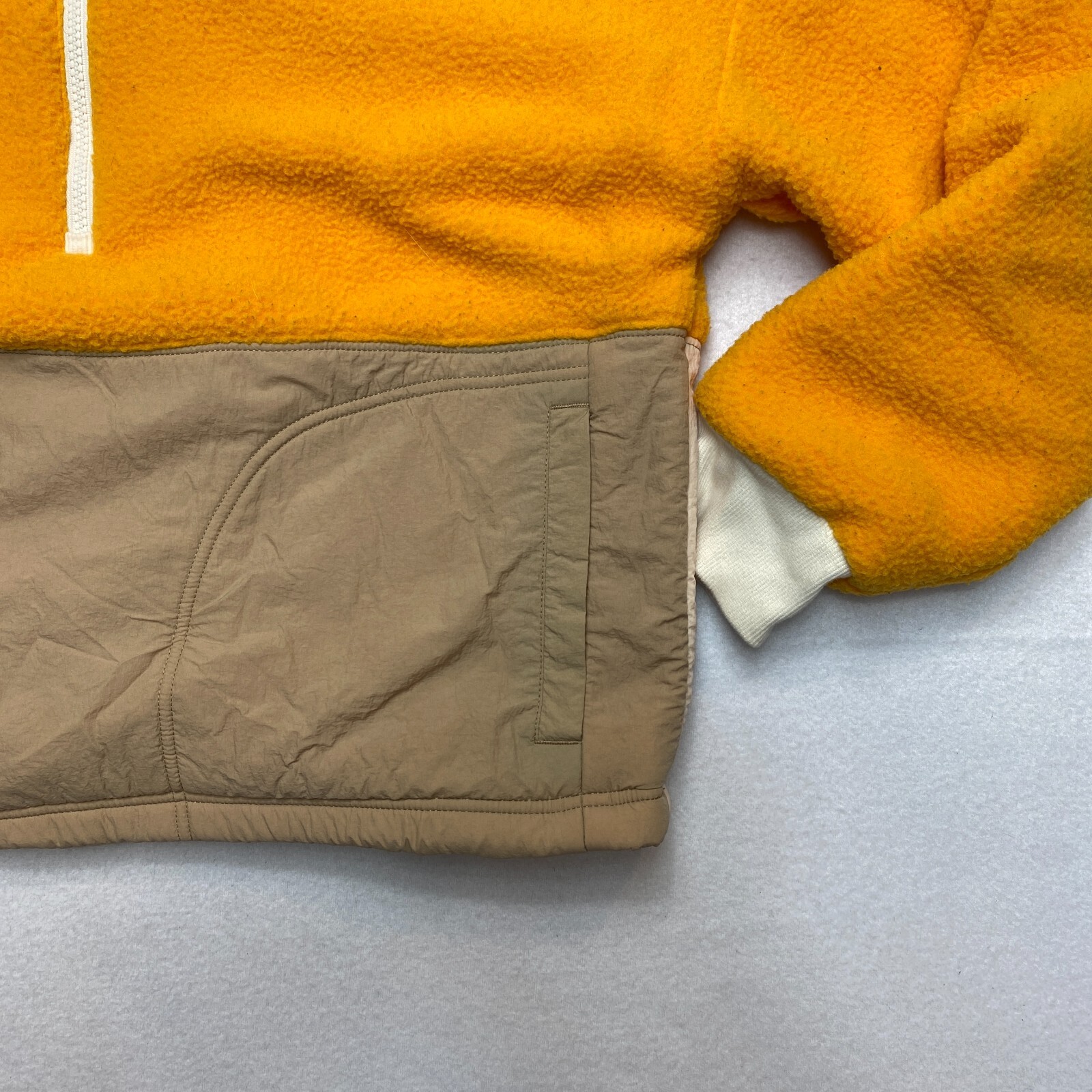 Fabletics Jacket Womens Large Orange Zip Sweatshi… - image 3