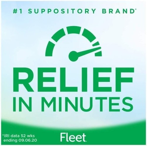 Liquid Glycerin Suppositories - 4 Count (Pack of 10) for Constipation Relief - Picture 4 of 9