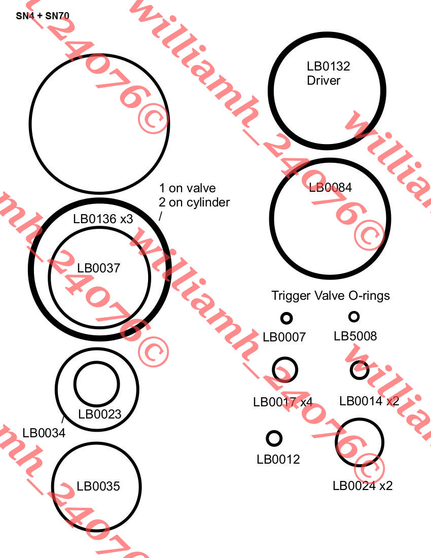 Senco Lb0042 Seal O-ring SENLB0042 From Spare Parts World - View #10