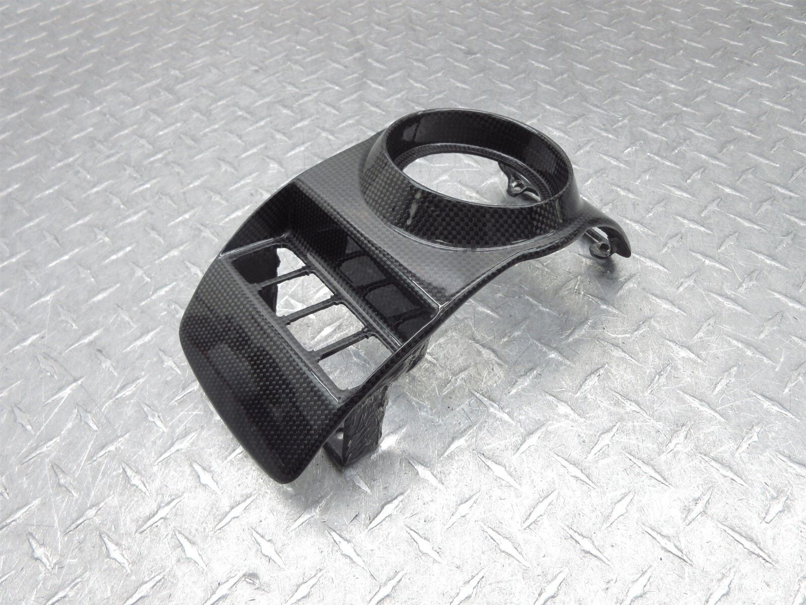 2008 Ferrari F430 Spider Carbon LH Left Side Lateral Vent Panel Dash Bezel Trim