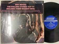 THE ROLLING STONES - Hot Rocks 1964-1971 LP (US WADDELL STEREO Pressing, Shrink)