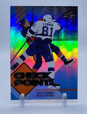 2024-25 Upper Deck Hockey ERIK CERNAK Check Point LIGHTNING #CP-17