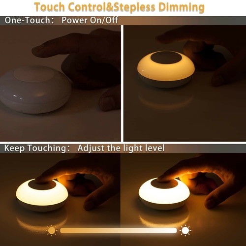 LED Touch Night Light Wireless Charger Smart Touch Table Lamp With fast charger - Picture 6 of 8