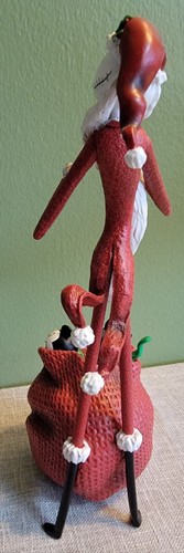Enesco Disney Showcase Nightmare Before Christmas Santa Jack Skellington 6010729 - Picture 3 of 4