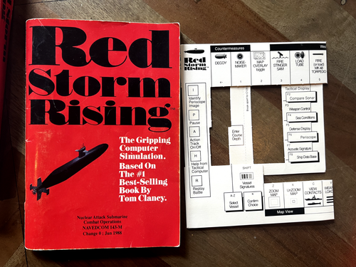 RED STORM RISING Commodore 64 C64/128 by MicroProse CIB - Picture 5 of 5