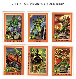 1991 Impel GI Joe Cards Series 1 / SEE DROP DOWN MENU FOR CARD YOU WILL RECEIVE