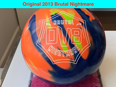 RARE ORIGINAL 2013 DV8 Brutal Nightmare UNDRILLED NEW 16 lbs Bowling Ball NIB