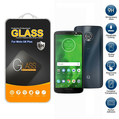Für Motorola G6 Plus Gehärtetes Glas Bildschirm Schutzfolie