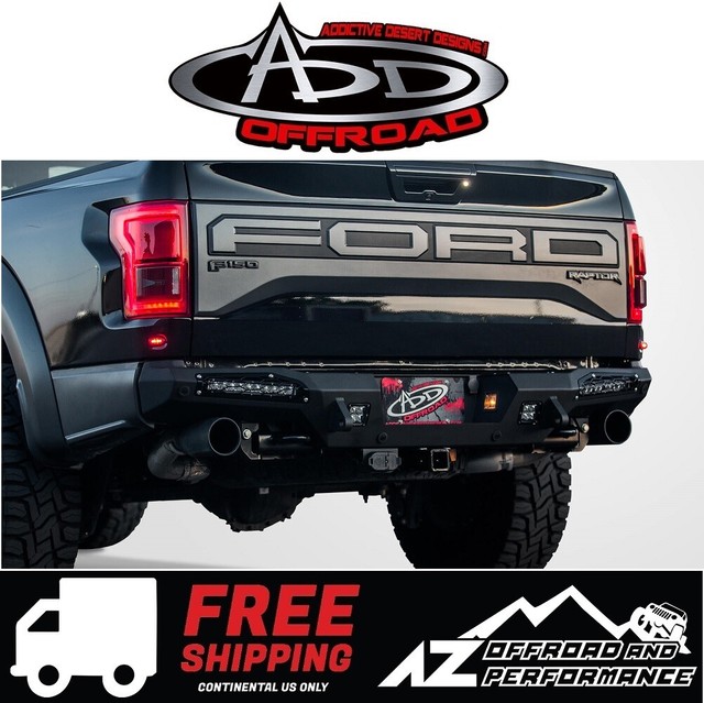 ADD HoneyBadger Rear Bumper 10" Light Cutouts For 20172021 Ford F150