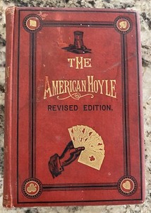 Antique The American Hoyle Gentleman's Handbook of Games 15th ed. 1902 fair cond