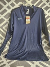 Nike Dri-Fit Academy Soccer Drill 1/4 Zip Pullover Jacket Women s Size M