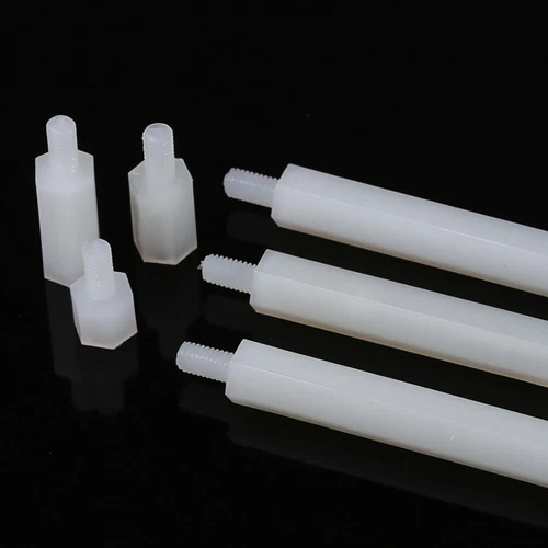 Distanzbolzen Polyamid Innen-Aussen Abstandsbolzen M2 M2,5 M3 M4 Nylon Schrauben - Bild 5 von 6