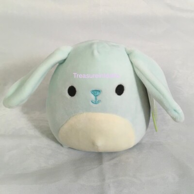 Squishmallows Buttons Light Blue Bunny Plush Kelly Toys 5''