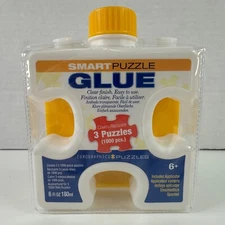Smart Puzzle Glue (6oz/180ml) Includes Applicator Eurographics Puzzles NEW