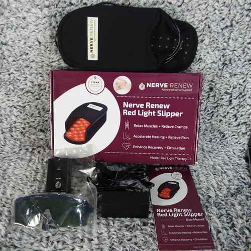 Red Light Therapy Nerve Renew Nerve Restore Slipper Relax Muscles Relieve Pain - Picture 5 of 6