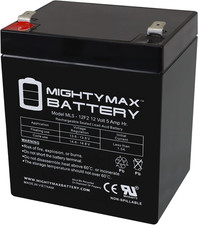12V 5Ah F2 SLA Replacement Battery for Liftmaster 475LM Garage Door