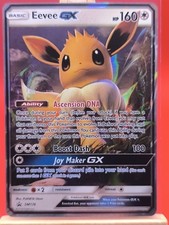 Eevee GX SM176 Sun & Moon Ultra Rare Holo Promo Pokemon Card on eBay
