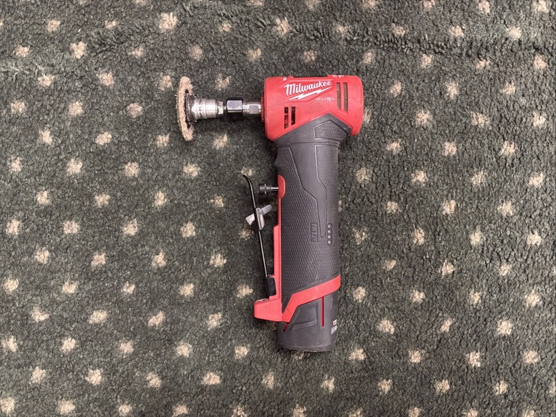 Milwaukee 2485-20 M12 Fuel 1/4" Brushless Angle Die Grinder W/ 2.5ah Battery