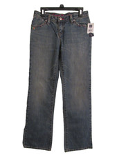 Gap Kids denim straight leg adjustable waist jeans 10 Regular NWT