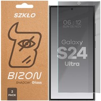 2X Sichtschutzglas FüR Galaxy S24 Ultra Bizon Blickschutz Schutzglas Hartglas