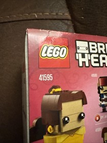 LEGO BRICKHEADZ 41595 41596 Disney Belle & Beast. New. Sealed.