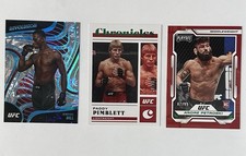 Panini UFC Chronicles Card Lot 3 Hill Impact #9 /199 Pimblett #54 /99 RC #167/99