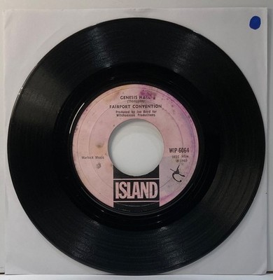 Fairport Convention Genesis Hall Island Si Tu Dois Partir (If You've Gotta Go 45