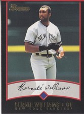 2001 Bowman - Bernie Williams #6 COMBINED SHIPPING