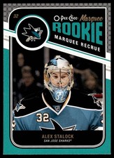2011 O-Pee-Chee Hockey Alex Stalock 557 San Jose Sharks