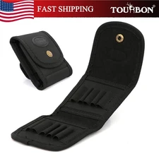 TOURBON Hunting Rifle Ammo Belt Pouch Cartridges Carry Holder Ammunitions Wallet