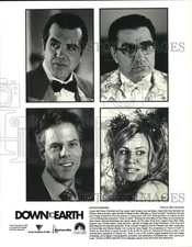 2001 Press Photo "Down to Earth" Movie Cast Members - hcq31289