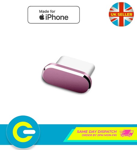 USB-C Metall & Gummi Ladeanschluss Anti-Staub Stecker Abdeckung Kappe für iPhone 15 Modelle - Bild 10 von 11