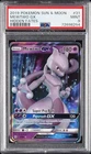 2019 POKEMON SUN & MOON HIDDEN FATES #31 MEWTWO GX PSA 9