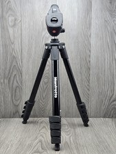 Manfrotto - 61" Compact Action Aluminum Folding Tripod - Black MKCOMPACTACN-BK