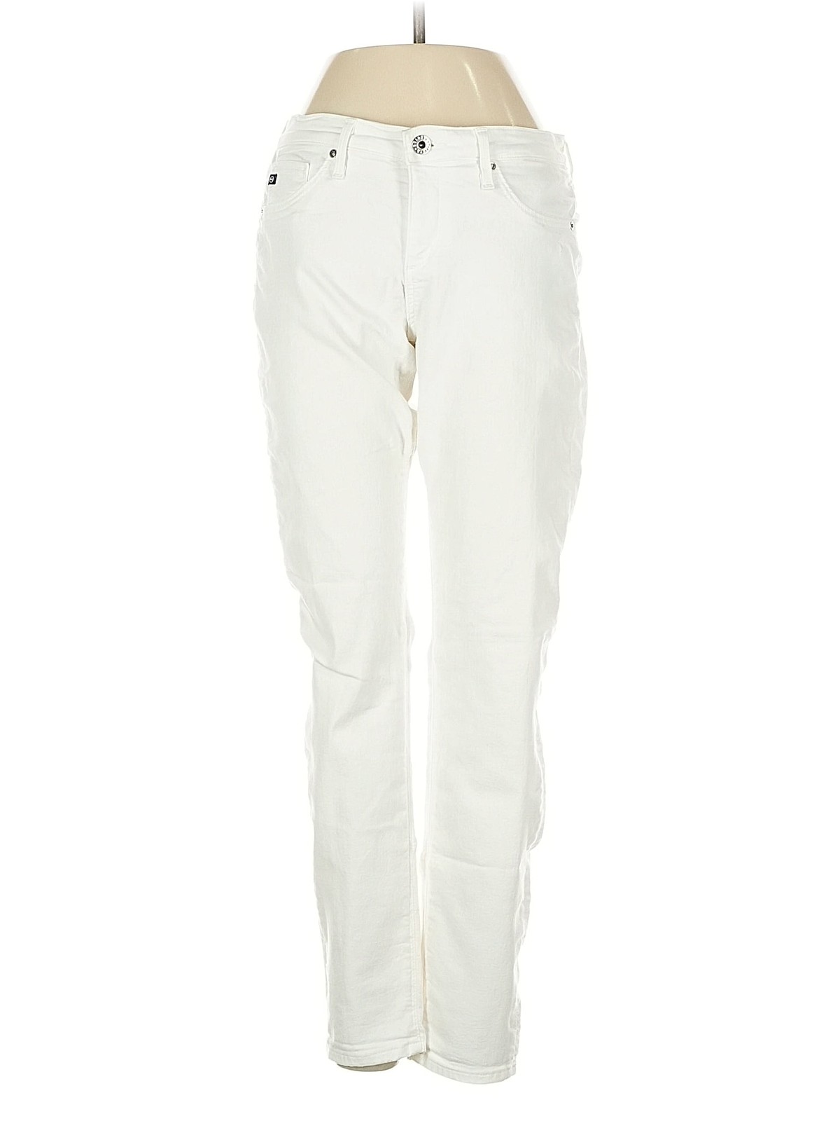 Adriano Goldschmied Women Ivory Jeans 27W