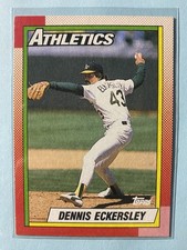 1990 Topps - Dennis Eckersley #670