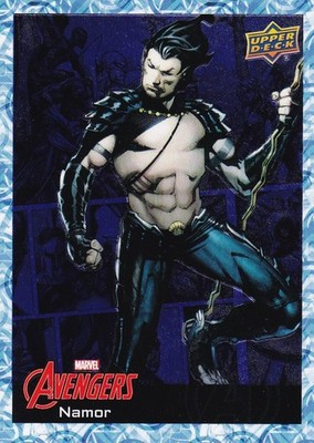 2024 Upper Deck Marvel Avengers BLUE #68 Namor