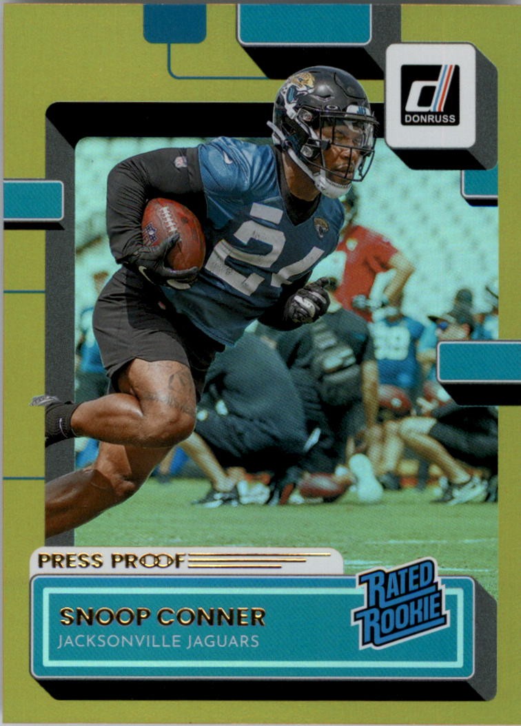 2022 Donruss Press Proof Premium #345 Snoop Conner RR - FB