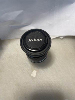 Nikon Series E 100mm f/2.8 Ai-s MF Telephoto Lens W/ HR-4 & Nikon L37 Filter