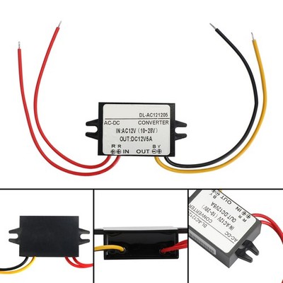 Step Down Power Supply AC 10-28V to DC 12V Buck Converter AC-DC Power Supply UE