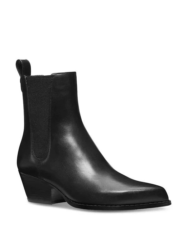 Michael Kors Flat Ankle Boots -9 US Black