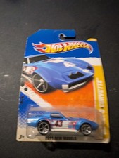 hot wheels 2011 69 copo corvette 4/245 new blue hw 2011 new model
