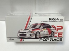 Pop Race 1:64 Mitsubishi Lancer Evolution IV Safari RAlly Kenya