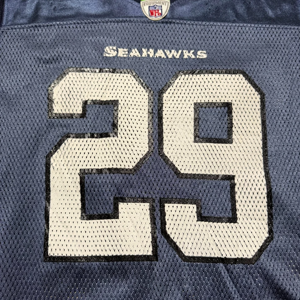 Camiseta de fútbol americano Reebok Seattle Seahawks Earl Thomas #29 NFL - mediana para mujer Foto 2 de 4