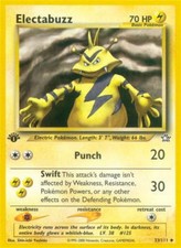 Pokémon Elektek NG-33 Uncommon Deutsch Good